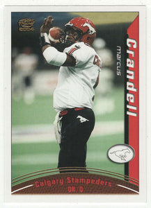 Marcus Crandell - Calgary Stampeders (CFL Football Card) 2004 Pacific # 17 Mint