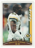 Donny Brady - Edmonton Eskimos (CFL Football Card) 2004 Pacific # 25 Mint