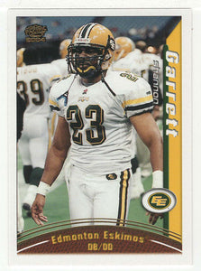 Shannon Garrett - Edmonton Eskimos (CFL Football Card) 2004 Pacific # 27 Mint