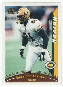 Ed Hervey - Edmonton Eskimos (CFL Football Card) 2004 Pacific # 31 Mint