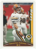 Jason Maas - Edmonton Eskimos (CFL Football Card) 2004 Pacific # 32 Mint