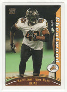 Tim Cheatwood - Hamilton Tiger-Cats (CFL Football Card) 2004 Pacific # 40 Mint