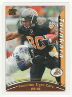 Ibrahim Tounkara - Hamilton Tiger-Cats (CFL Football Card) 2004 Pacific # 47 Mint