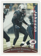 Kevin Johnson - Montreal Alouettes (CFL Football Card) 2004 Pacific # 57 Mint