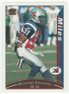 Barron Miles - Montreal Alouettes (CFL Football Card) 2004 Pacific # 58 Mint