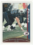 Ed Philion - Montreal Alouettes (CFL Football Card) 2004 Pacific # 59 Mint