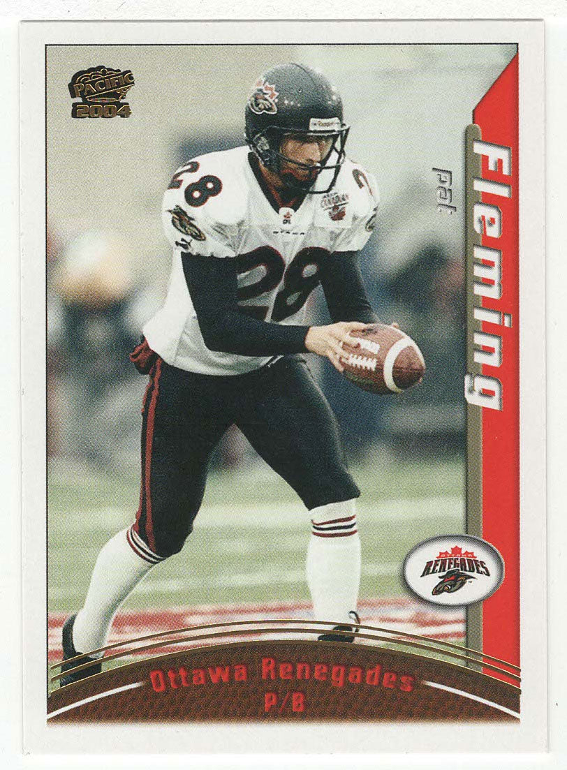 Pat Fleming - Ottawa Renegades (CFL Football Card) 2004 Pacific # 65 Mint