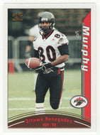 Yo Murphy - Ottawa Renegades (CFL Football Card) 2004 Pacific # 70 Mint