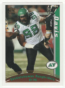 Nathan Davis - Saskatchewan Roughriders (CFL Football Card) 2004 Pacific # 75 Mint