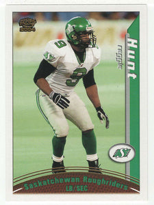 Reggie Hunt - Saskatchewan Roughriders (CFL Football Card) 2004 Pacific # 79 Mint