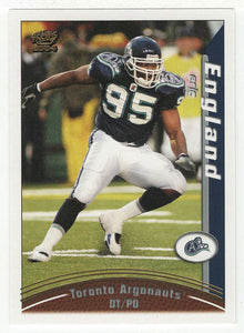 Eric England - Toronto Argonauts (CFL Football Card) 2004 Pacific # 90 Mint