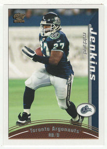 Michael Jenkins - Toronto Argonauts (CFL Football Card) 2004 Pacific # 92 Mint