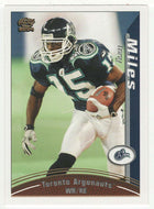 Tony Miles - Toronto Argonauts (CFL Football Card) 2004 Pacific # 94 Mint