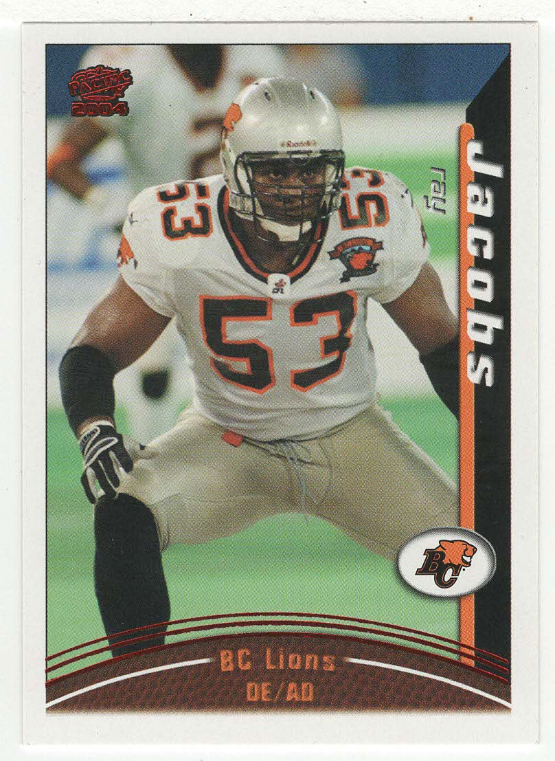 Jason Clermont - British Columbia Lions (CFL Football Card) 2004 Pacific RED # 6 Mint