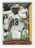 Shannon Garrett - Edmonton Eskimos (CFL Football Card) 2004 Pacific RED # 28 Mint