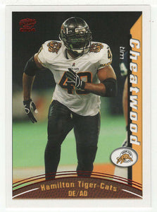 Jason Currie - Hamilton Tiger-Cats (CFL Football Card) 2004 Pacific RED # 40 Mint