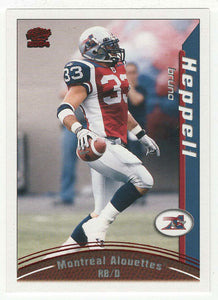 Bruno Heppell - Montreal Alouettes (CFL Football Card) 2004 Pacific RED # 56 Mint