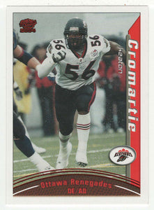 Keaton Cromartie - Ottawa Renegades (CFL Football Card) 2004 Pacific RED # 64 Mint
