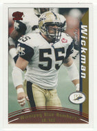 Ryland Wickman - Winnipeg Blue Bombers (CFL Football Card) 2004 Pacific RED # 110 Mint