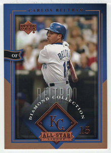 Carlos Beltran - Kansas City Royals (MLB Baseball Card) 2004 Upper Deck Diamond All-Star # 40 Mint