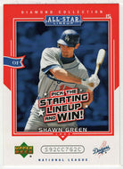 Shawn Green - Los Angeles Dodgers (MLB Baseball Card) 2004 Upper Deck Diamond All-Star Promo # AS-SG Mint