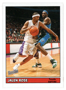 Jalen Rose - Toronto Raptors - MINI (NBA Basketball Card) 2005-06 Topps Bazooka # 5 Mint