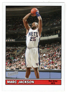 Marc Jackson - New Jersey Nets (NBA Basketball Card) 2005-06 Topps Bazooka # 17 Mint