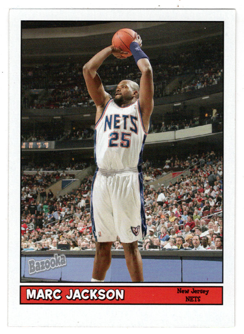 Marc Jackson - New Jersey Nets (NBA Basketball Card) 2005-06 Topps Bazooka # 17 Mint