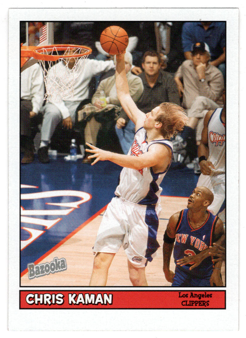 Chris Kaman - Los Angeles Clippers (NBA Basketball Card) 2005-06 Topps Bazooka # 24 Mint