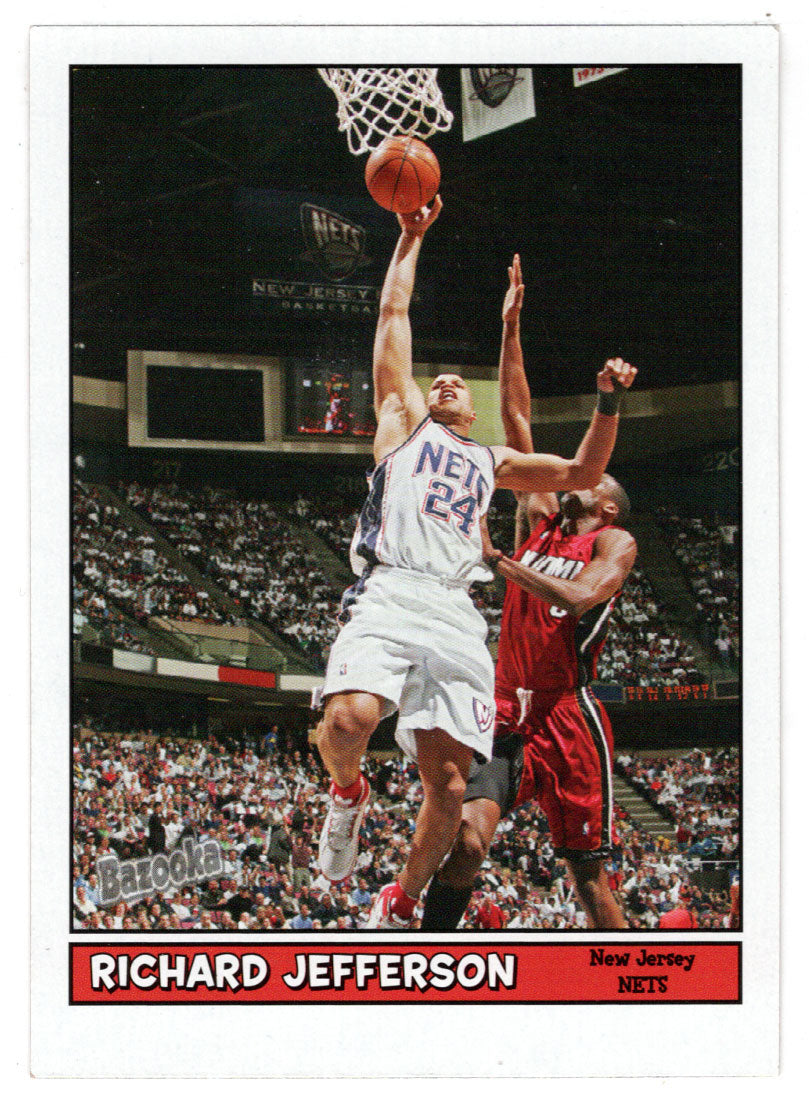 Richard Jefferson - New Jersey Nets (NBA Basketball Card) 2005-06 Topps Bazooka # 25 Mint