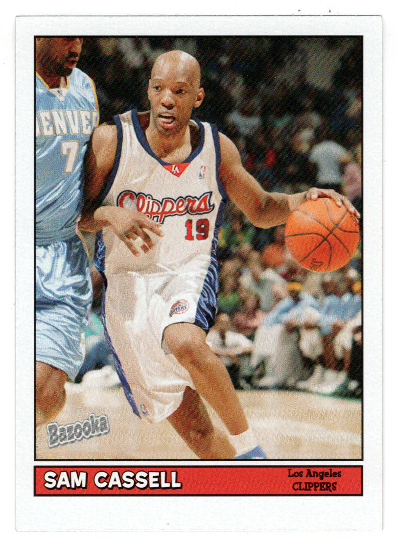 Sam Cassell - Los Angeles Clippers (NBA Basketball Card) 2005-06 Topps Bazooka # 27 Mint