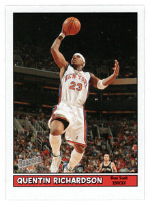 Quentin Richardson - New York Knicks (NBA Basketball Card) 2005-06 Topps Bazooka # 53 Mint