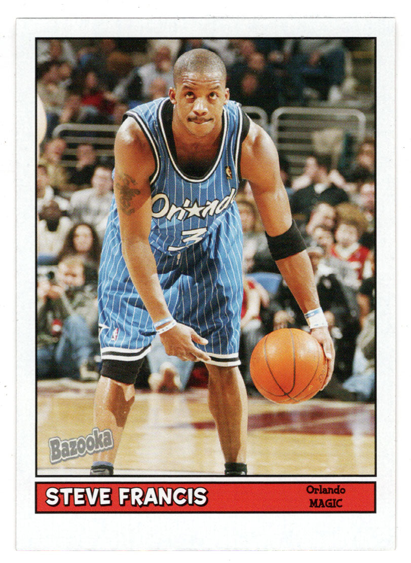 Steve Francis - Orlando Magic (NBA Basketball Card) 2005-06 Topps Bazooka # 55 Mint