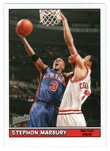 Stephon Marbury - New York Knicks (NBA Basketball Card) 2005-06 Topps Bazooka # 64 Mint