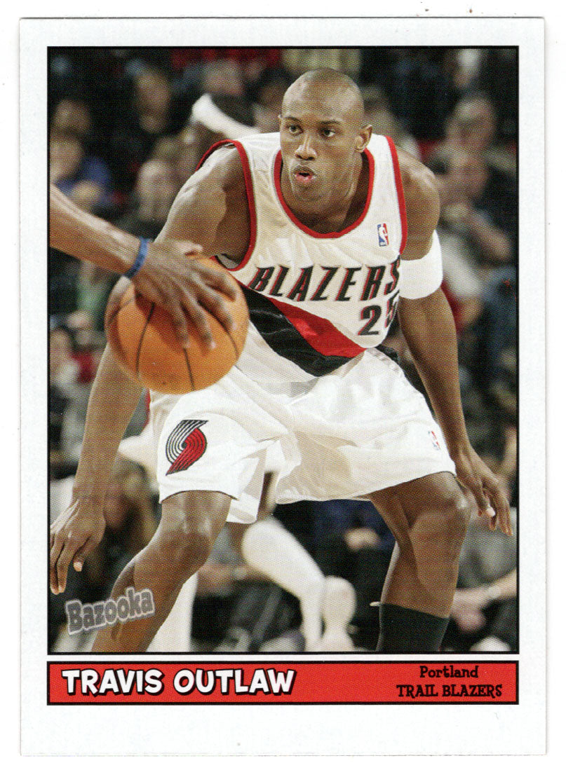 Travis Outlaw - Portland Trail Blazers (NBA Basketball Card) 2005-06 Topps Bazooka # 68 Mint