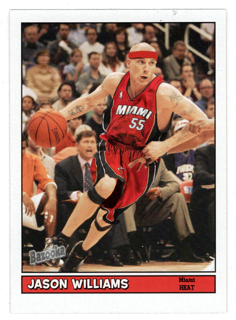 Jason Williams - Miami Heat - MINI (NBA Basketball Card) 2005-06