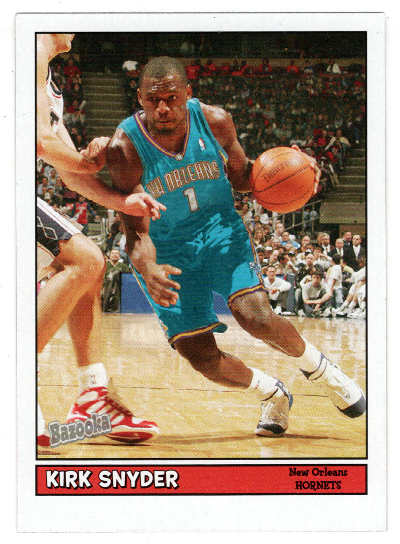 Kirk Snyder - New Orleans Hornets (NBA Basketball Card) 2005-06 Topps Bazooka # 76 Mint