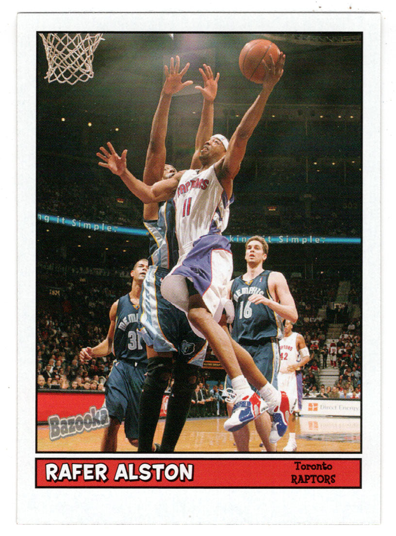 Rafer Alston - Toronto Raptors (NBA Basketball Card) 2005-06 Topps Bazooka # 77 Mint