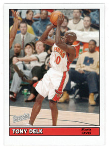 Tony Delk - Atlanta Hawks - MINI (NBA Basketball Card) 2005-06 Topps Bazooka # 84 Mint