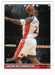 Jason Richardson - Golden State Warriors (NBA Basketball Card) 2005-06 Topps Bazooka # 87 Mint