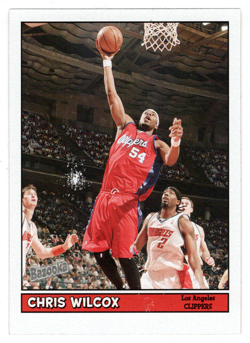 Chris Wilcox - Los Angeles Clippers (NBA Basketball Card) 2005-06 Topps Bazooka # 96 Mint