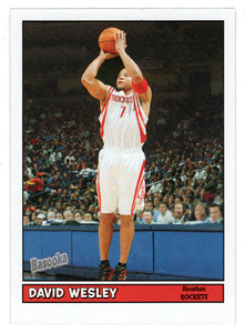 David Wesley - Houston Rockets (NBA Basketball Card) 2005-06 Topps Bazooka # 117 Mint