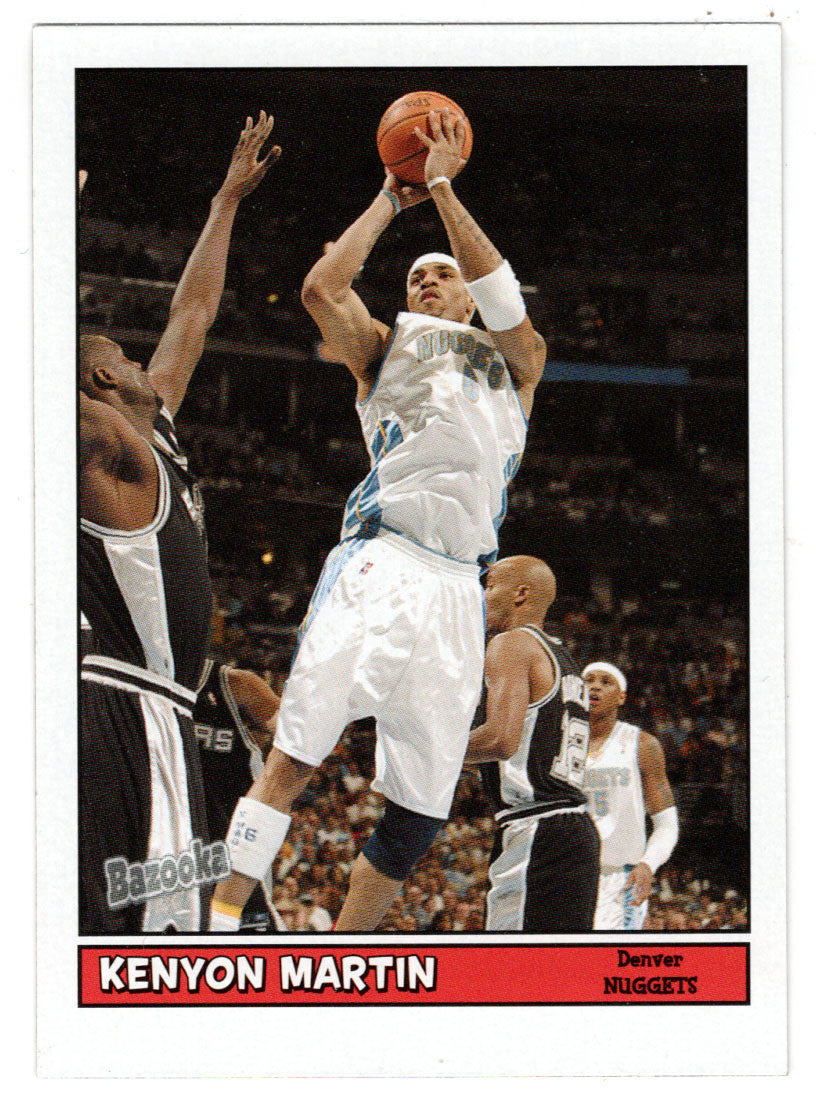 Kenyon Martin - Denver Nuggets (NBA Basketball Card) 2005-06 Topps Bazooka # 129 Mint