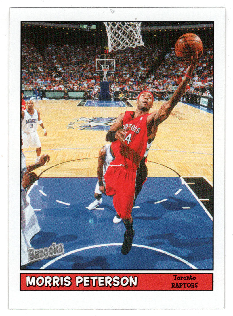 Morris Peterson - Toronto Raptors (NBA Basketball Card) 2005-06 Topps Bazooka # 135 Mint