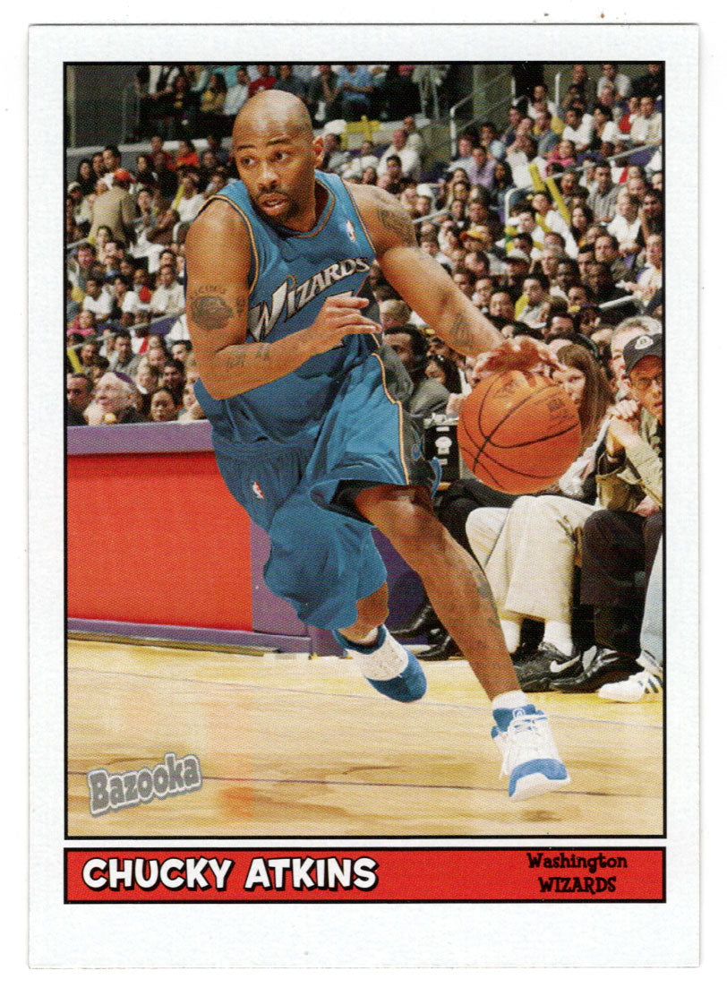 Chucky Atkins - Washington Wizards (NBA Basketball Card) 2005-06 Topps Bazooka # 143 Mint