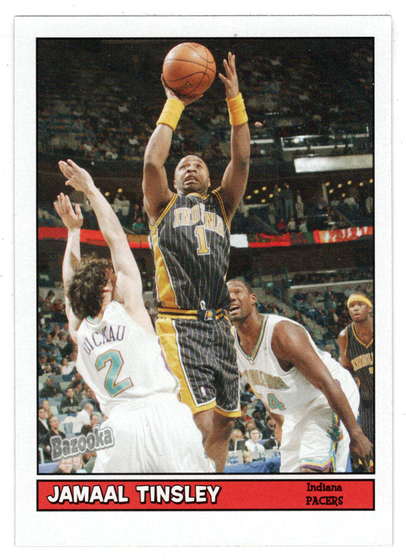 Jamaal Tinsley - Indiana Pacers (NBA Basketball Card) 2005-06 Topps Bazooka # 147 Mint