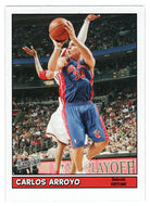 Carlos Arroyo - Detroit Pistons (NBA Basketball Card) 2005-06 Topps Bazooka # 153 Mint