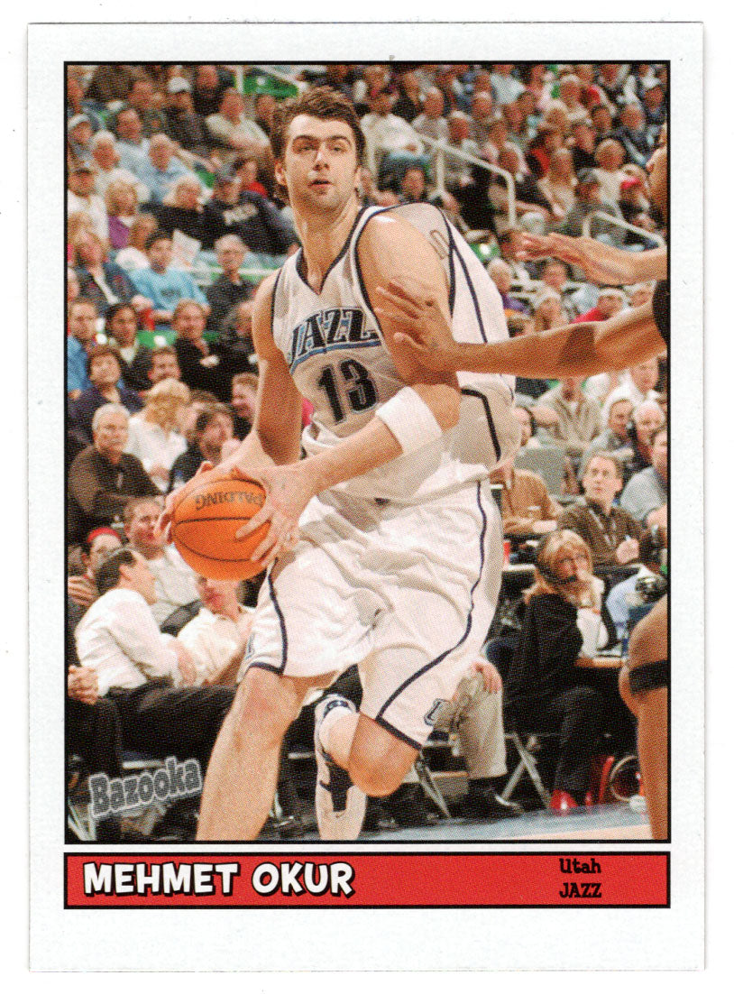 Mehmet Okur - Utah Jazz (NBA Basketball Card) 2005-06 Topps Bazooka # 162 Mint