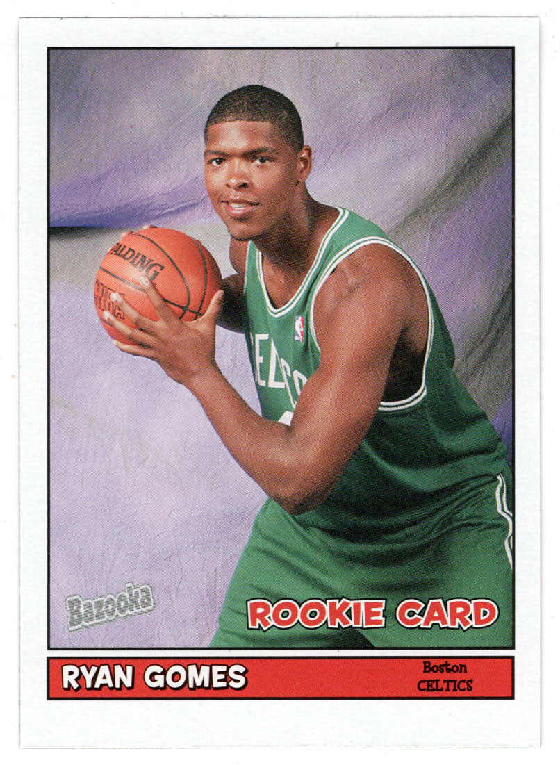 Ryan Gomes RC - Boston Celtics (NBA Basketball Card) 2005-06 Topps Bazooka # 171 Mint