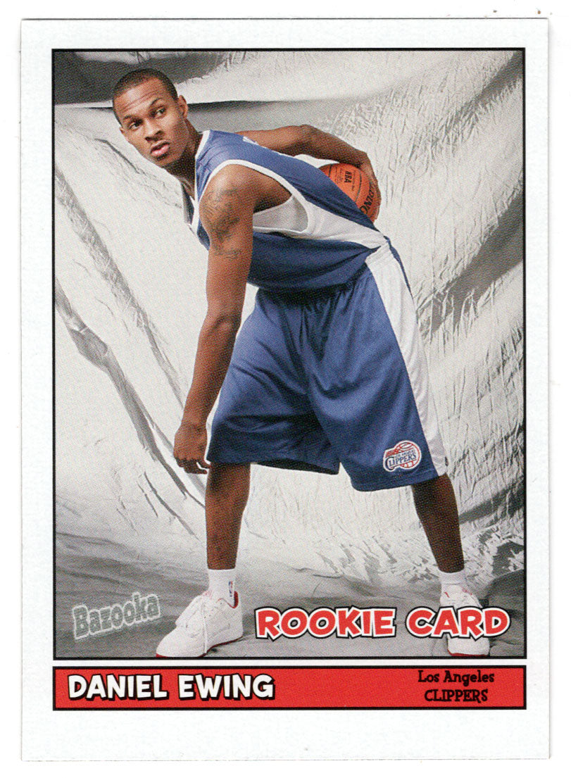 Daniel Ewing RC - Los Angeles Clippers (NBA Basketball Card) 2005-06 Topps Bazooka # 172 Mint